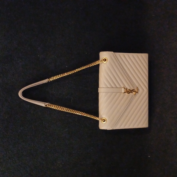 Saint Laurent Grain De Pourdre Matelasse - Picture 1 of 4